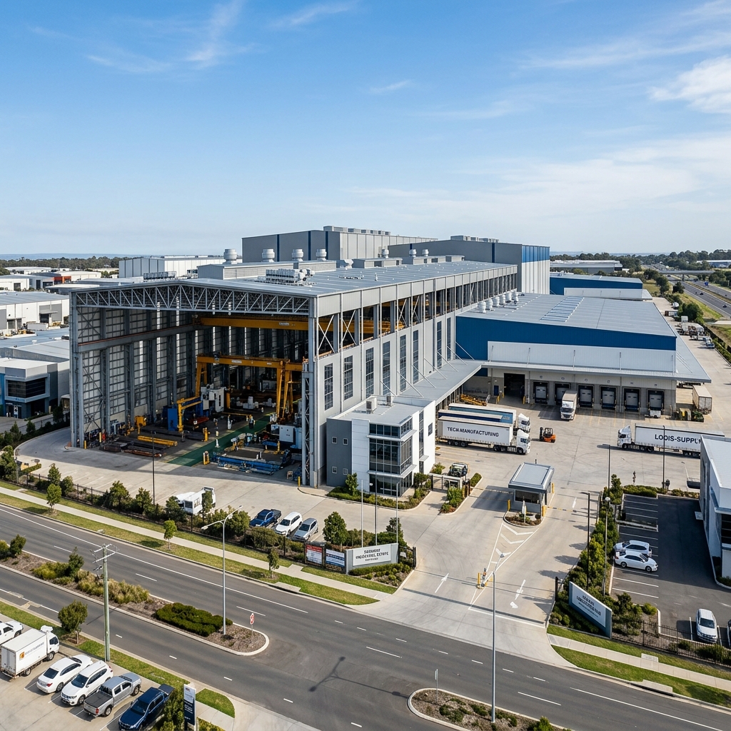 Industrial Hubs, Manufacturing Plants & Commercial Estates